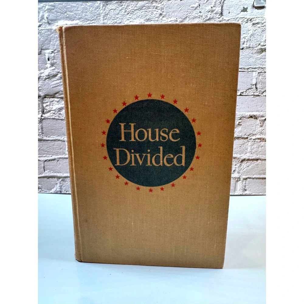 Vintage House Divided Ben Ames Williams '47 Hardcover Civil War Historical Novel